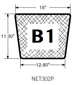 Debris Net Skimmer - PondSweep - PSM SK302PSM 15 Top x 12.8 Bottom x 11.3 sides | Skimmer-Parts