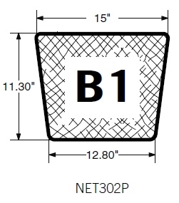 Debris Net Skimmer - PondSweep - PSM SK302PSM 15 Top x 12.8 Bottom x 11.3 sides | Aquascape