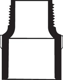 Male Adapters (MPT x SLP) | Plumbing and Fittings