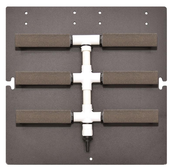 Air Diffuser Manifold - 6 Diffusers - Alumina Airstones | Aeration Parts