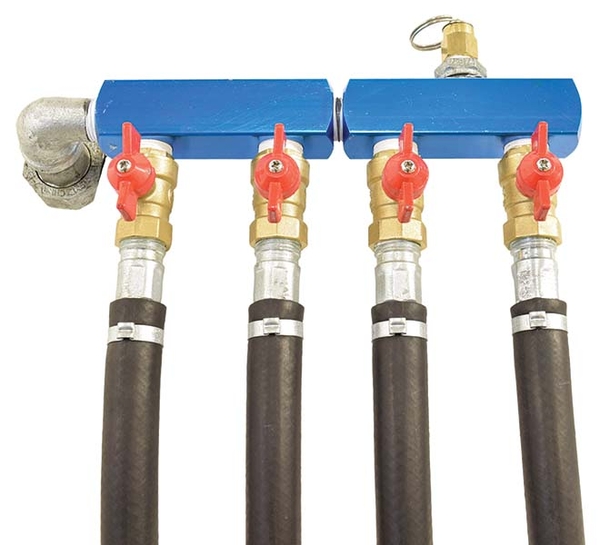 Four Valve Outlet for Rotary Vane compressors | Aeration Parts
