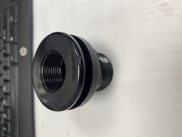 Black Bulkhead Fittings: FPT x Slip | New for 2011
