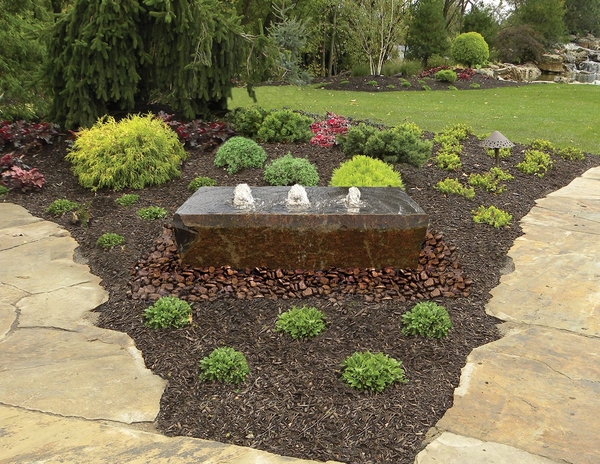 Triad Fountain | Tranquil Decor Basalts, Fountains, Basins