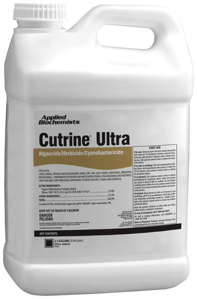 Cutrine Ultra Algaecide 2.5 Gallon | Water Treatments