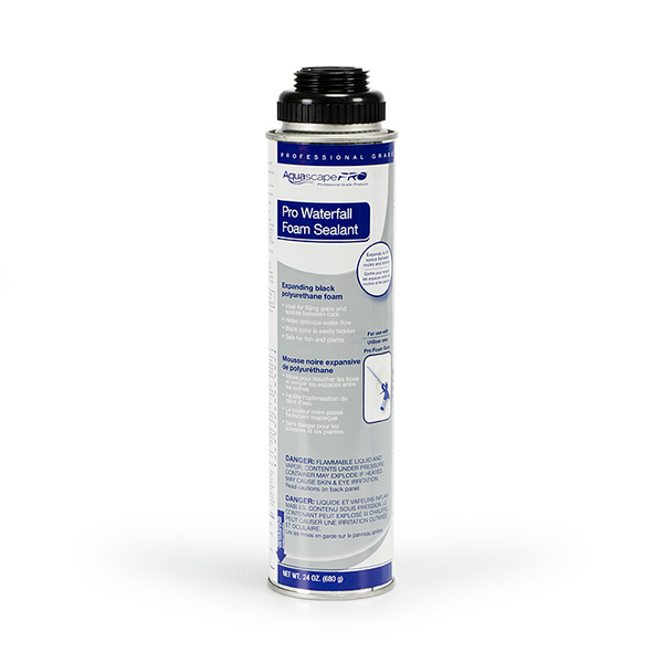 Professional Black Waterfall Foam - 24 oz | Black Foam