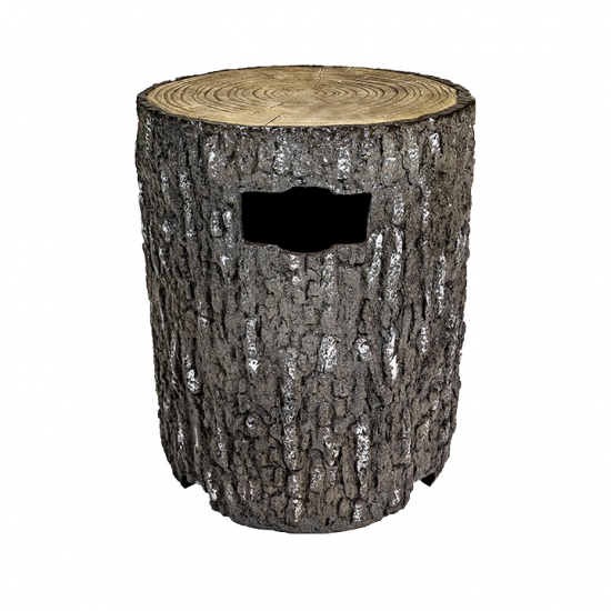 Faux Stump Propane Tank Cover | Fake Rock Covers