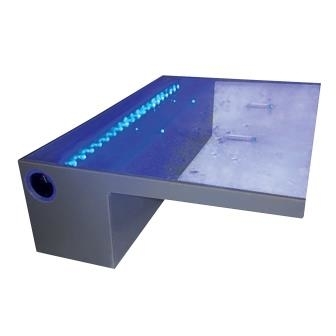 Lighted LED Spillway - 12 Inch | Pondless Waterfalls