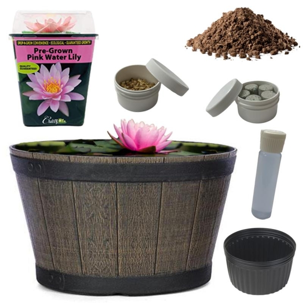 Joe's Patio Pond Kits with Hardy Water Lily | Hardy Water Lilies