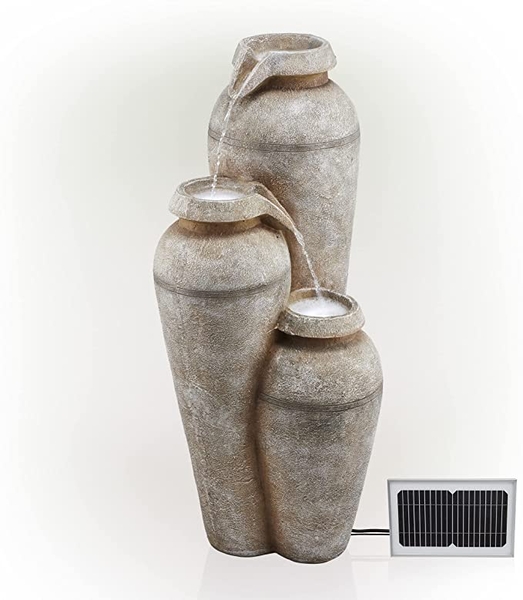 Cascading Vase SOLAR Fountain | ARCHIVE