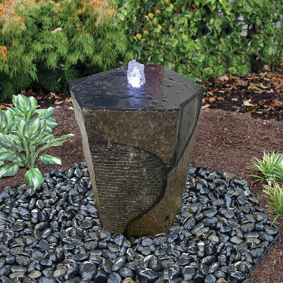 Costola Basalt Fountain - 36