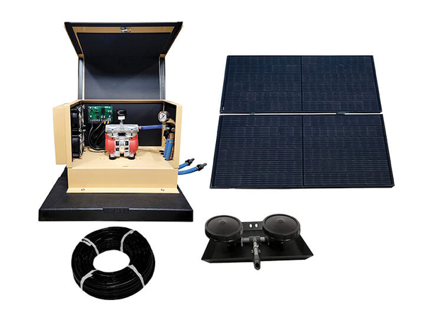 TurboAir Direct Drive Solar Aeration System | Pond Aerators