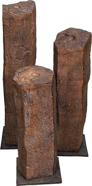 Faux Basalt Column Set of 3 - 24