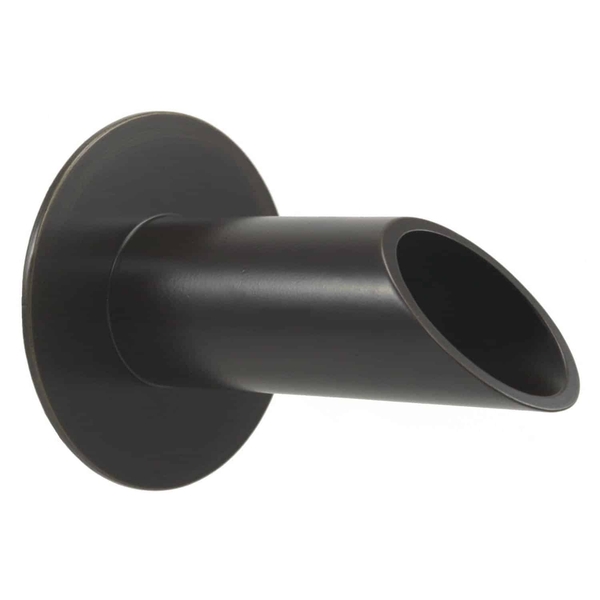 Deco Wall Scupper w/ Round Backplate 1.5″ | Spouts and Scuppers