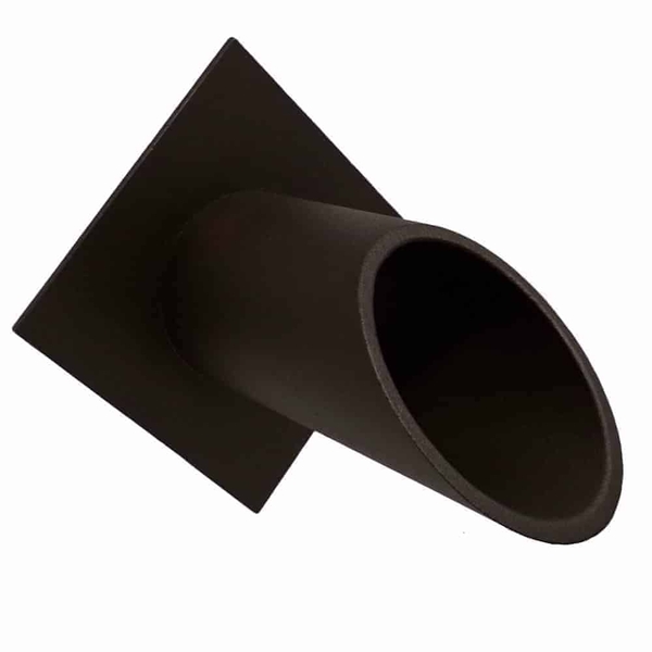 Deco Wall Scupper w/ Diamond Backplate 2