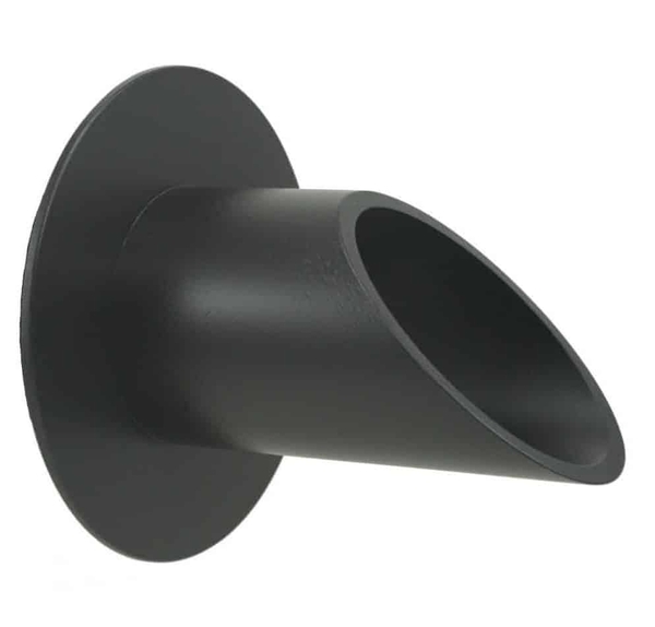 Deco Wall Scupper w/Round Backplate 2.5