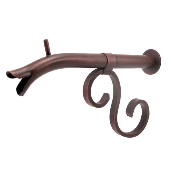 Courtyard Spout  Small w/ Mini Backplate | Spouts and Scuppers