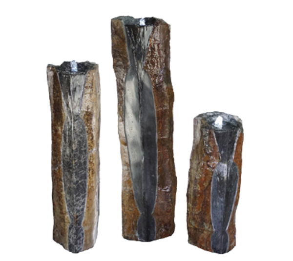Large Polished Canyon Basalt | Basalt Fountains