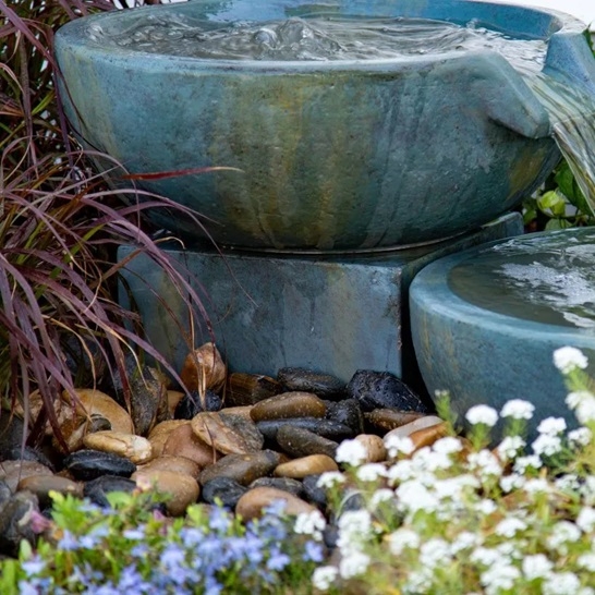 Spillway Bowl Stands - Iron Ore | Aquascape Spillway Bowls