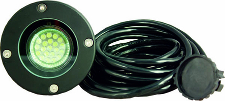 Underwater Fiberglass Lights w/ Stake | LED Pond Lights