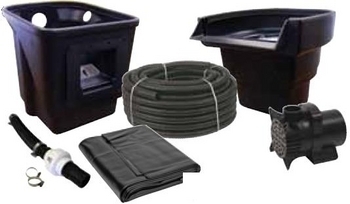 Pond Force Small Pond Kit with Upgraded 15x20 Liner/Underlayment | ARCHIVE