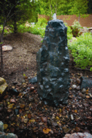 Image Fractured Basalt Column Fountain by Aquascape