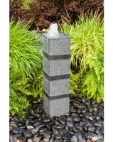 Image Banded Square Tower Fountain Kit