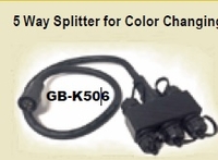 Image 5 way splitter (4 pin) for Color Changing Waterfall Light Bars