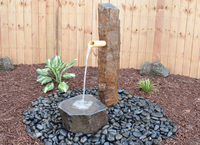 Image Bamboo Basalt Fountain Set