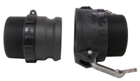 Image Cam Lock Fittings - Male Coupling X Female Thread - 2