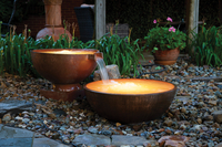Image Copper Fountain Bowls