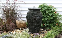 Image Stacked Slate Urns